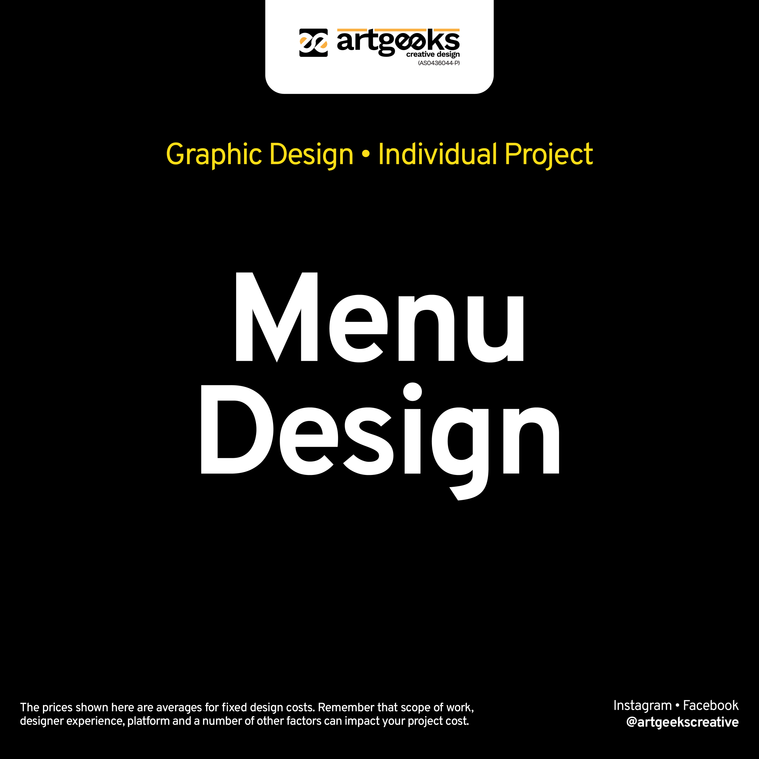 Menu Design